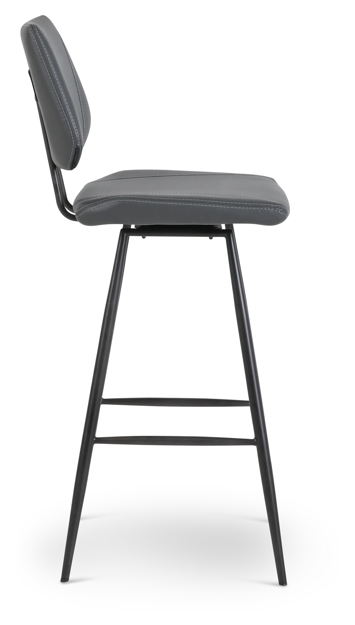 Gunnar Dark Gray 30" Upholstered Barstool