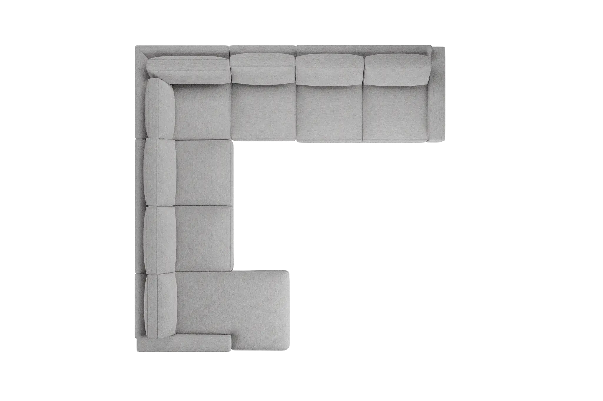 Edgewater Maguire Gray Large Left Chaise Sectional Edgewater Maguire Gray Large Left Chaise Sectional