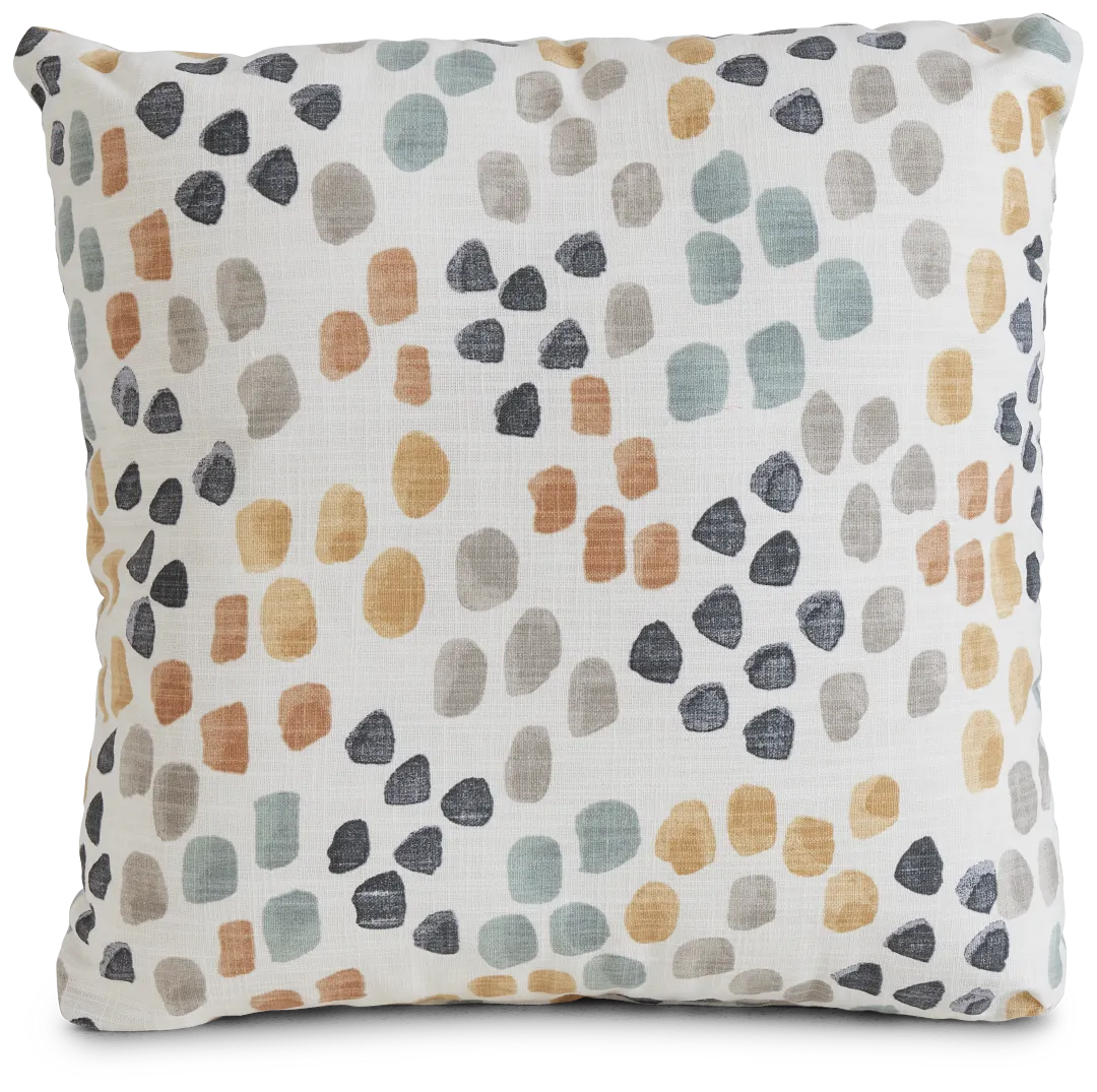 Pfeifer Yellow 18" Accent Pillow