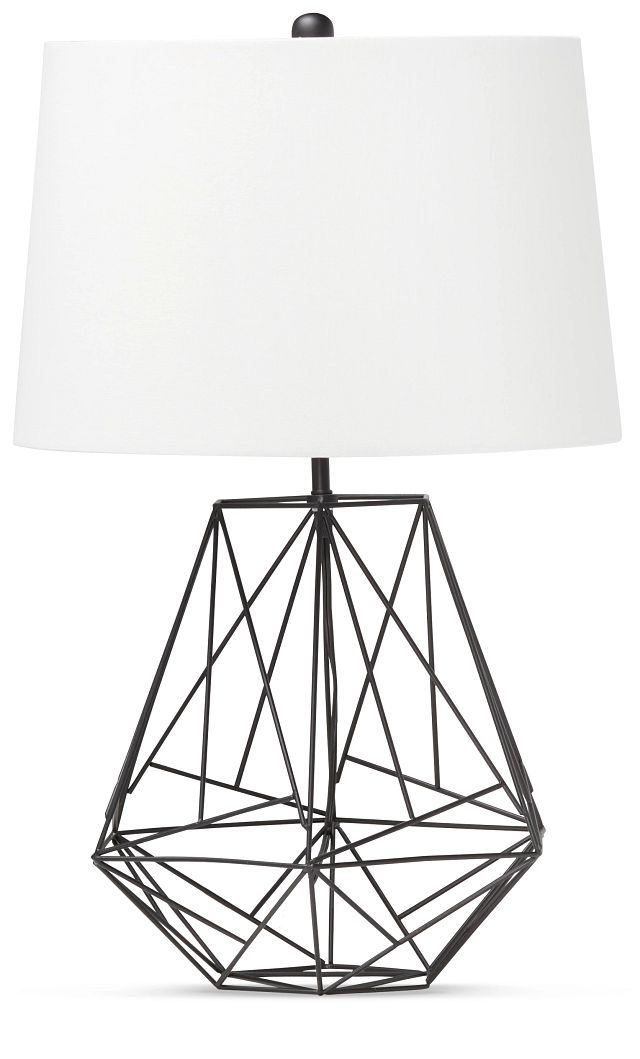 Cage Black Table Lamp (1)