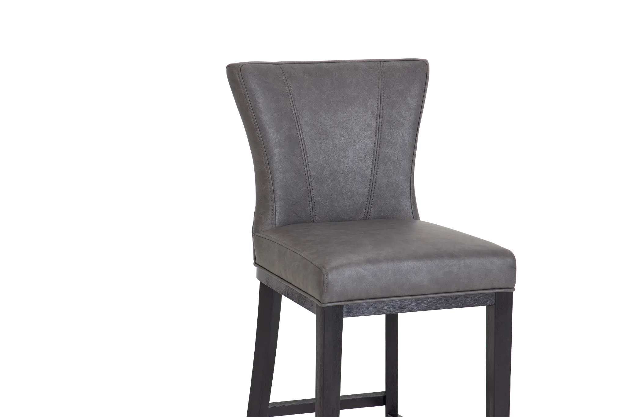 Lori Dark Gray Micro 30" Barstool Lori Dark Gray Micro 30" Barstool