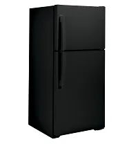 Ge 19 Series Black Top Freezer Refrigerator