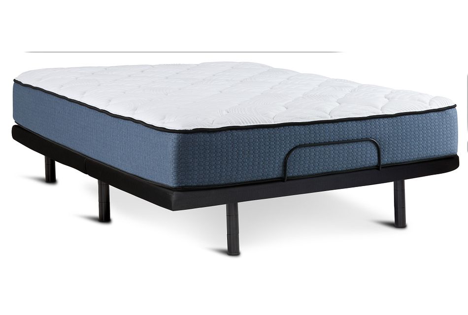 Kevin Charles Cocoa Cushion Firm Gold Adjustable Mattress Set