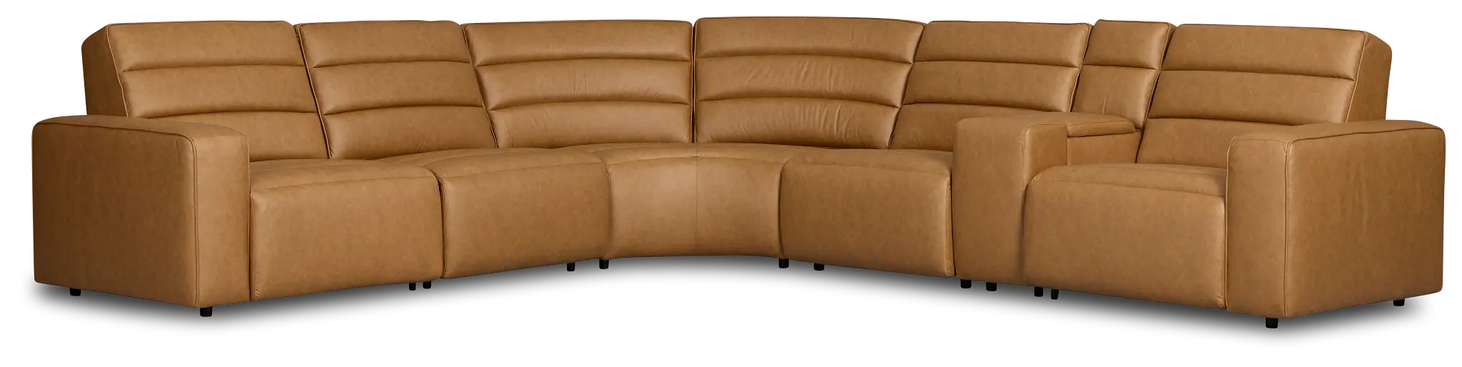 Sawyer Light Brown Micro Medium Dual Power 2-arm Reclining Sectional Sawyer Light Brown Micro Medium Dual Power 2-arm Reclining Sectional