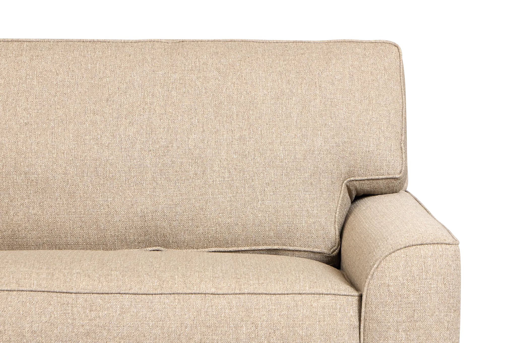 Sinclair Brown Fabric Memory Foam Sleeper