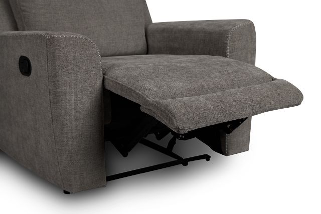 Dean Gray Fabric Recliner