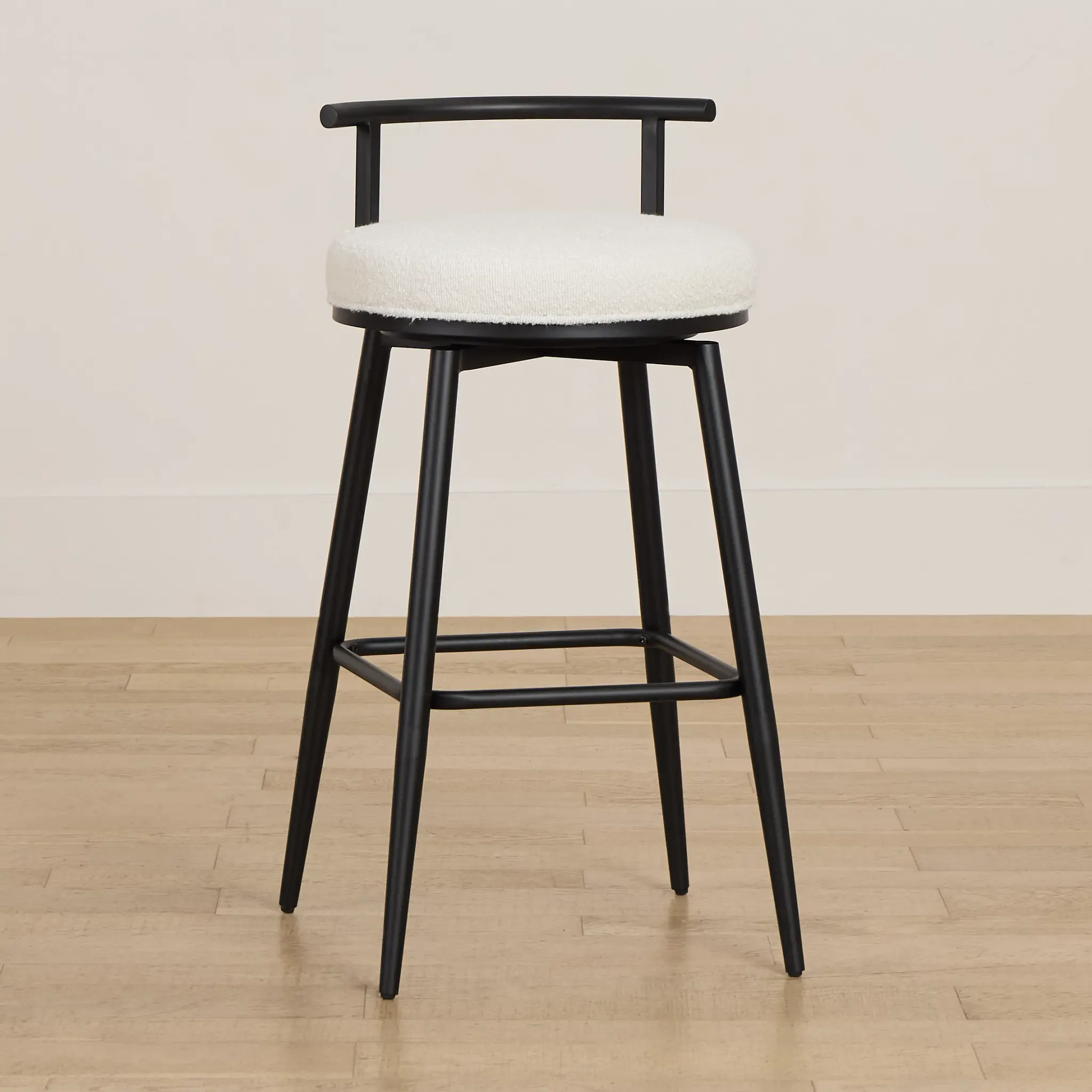 Osaka Black Fabric Adjustable Upholstered Swivel Barstool Osaka Black Fabric Adjustable Upholstered Swivel Barstool