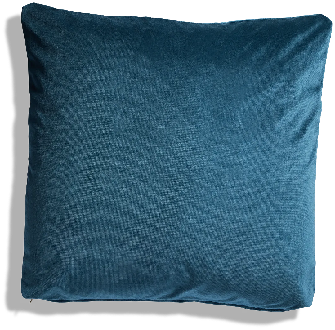 Lauran Dark Blue 22" Accent Pillow