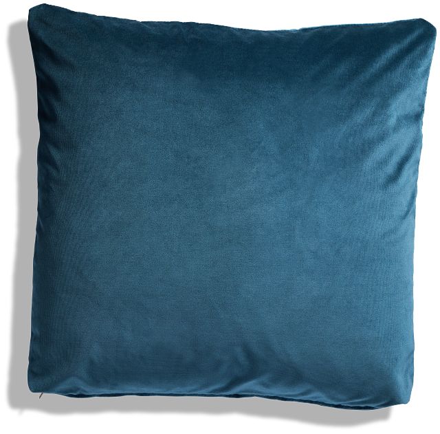 Lauran Dark Blue 22" Accent Pillow
