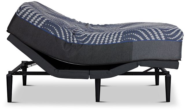 Sealy Posturpedic Plus Hybrid Albany Medium Ergo Smart Adjustable Mattress Set