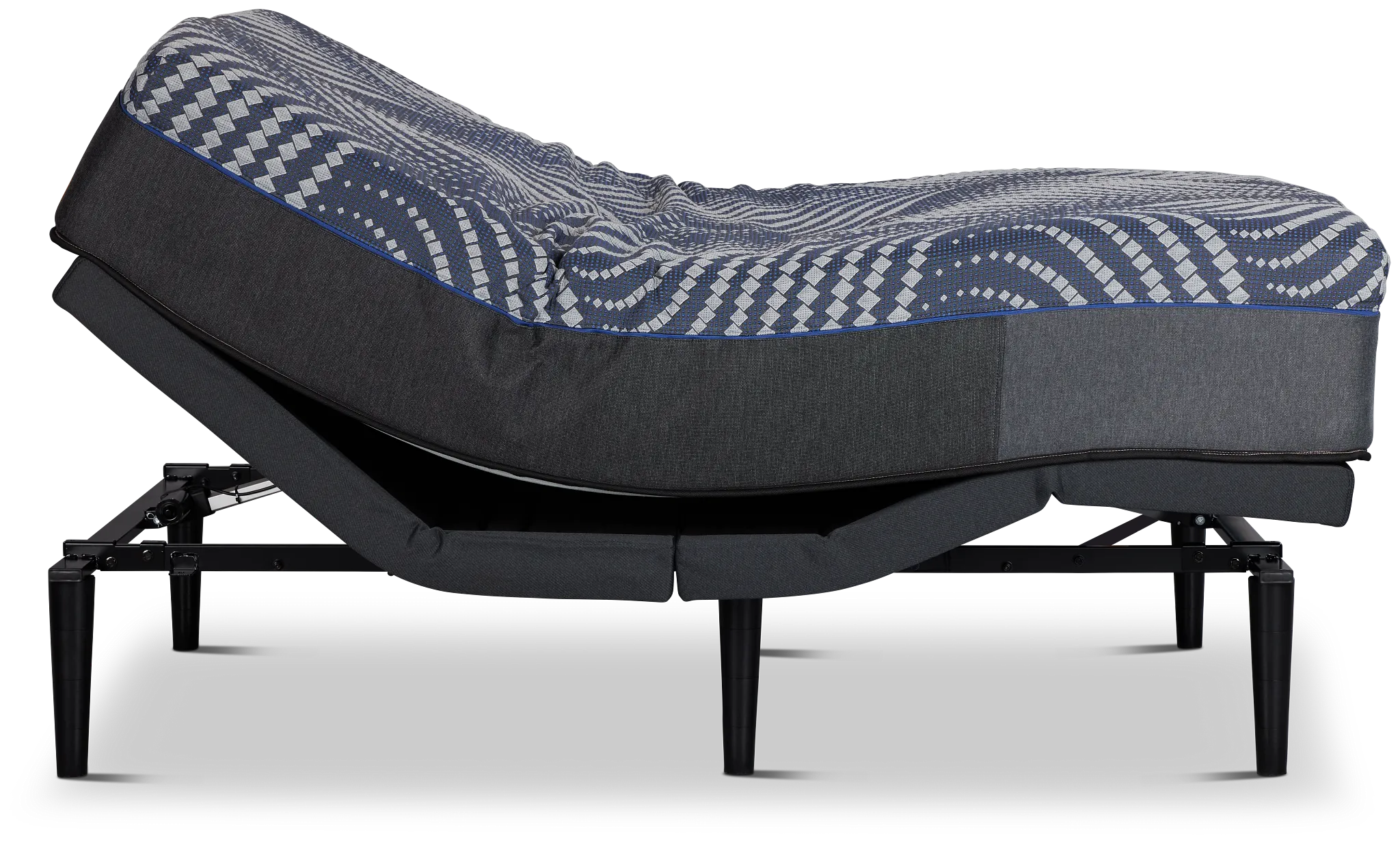 Sealy Posturpedic Plus Hybrid Albany Medium Ergo Smart Adjustable Mattress Set