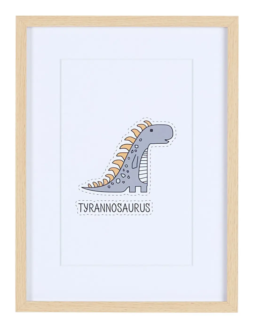 Chomp Gray Framed Wall Art Chomp Gray Framed Wall Art