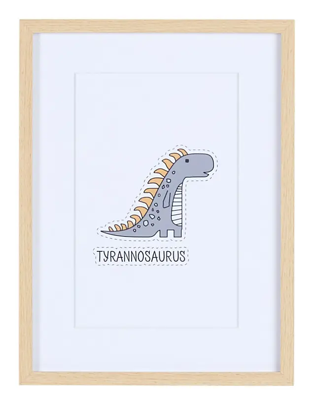 Chomp Gray Framed Wall Art Chomp Gray Framed Wall Art