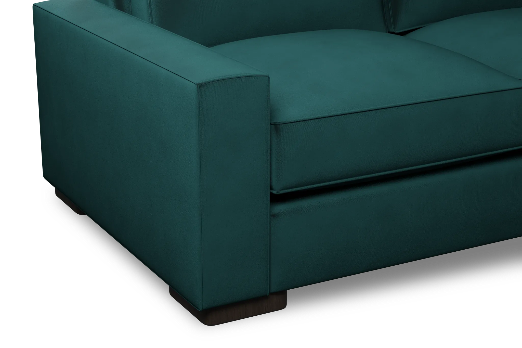 Edgewater Joya Teal Right Chaise Sectional