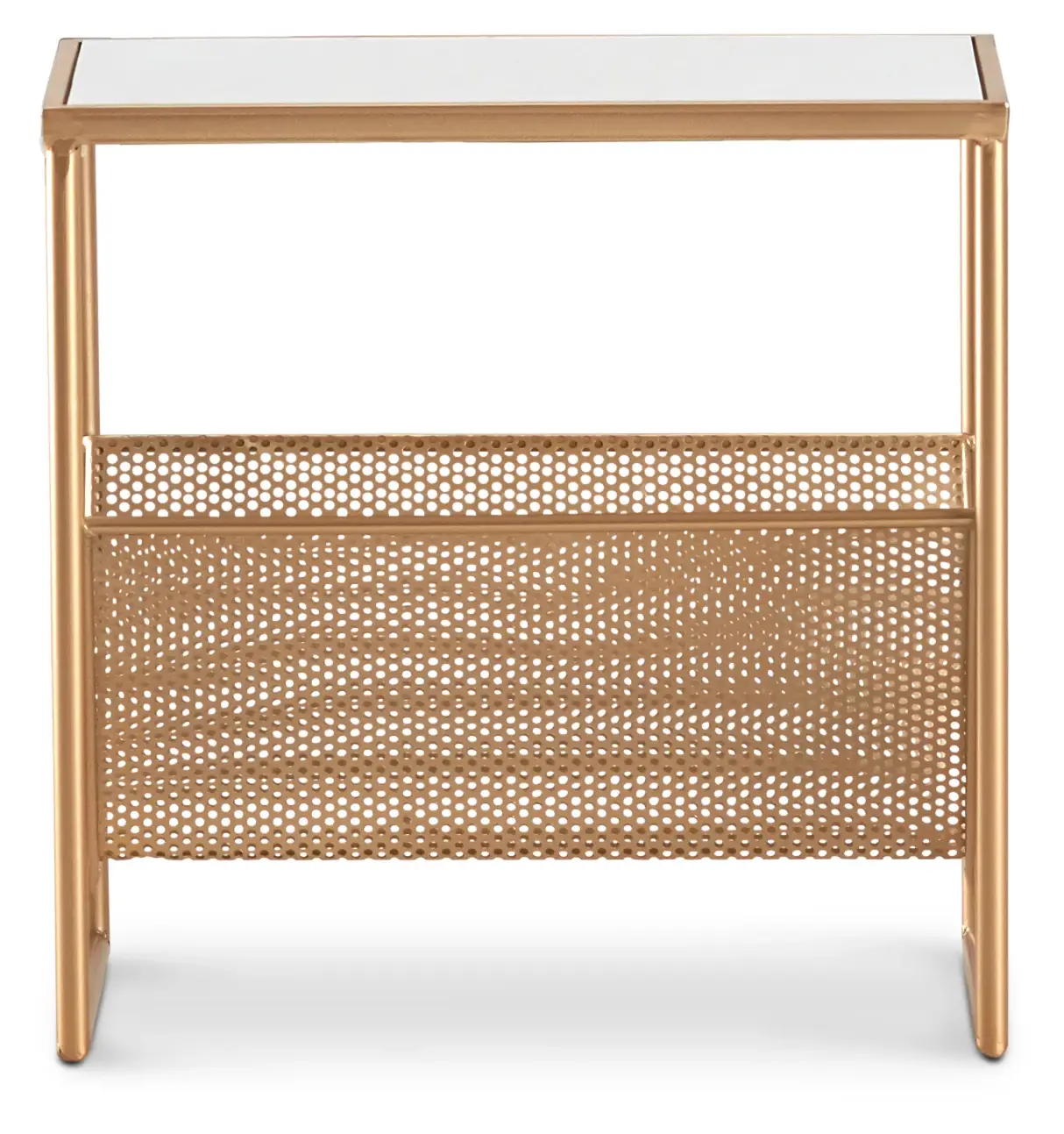 Gazette Gold Marble Magazine Rack Gazette Gold Marble Magazine Rack