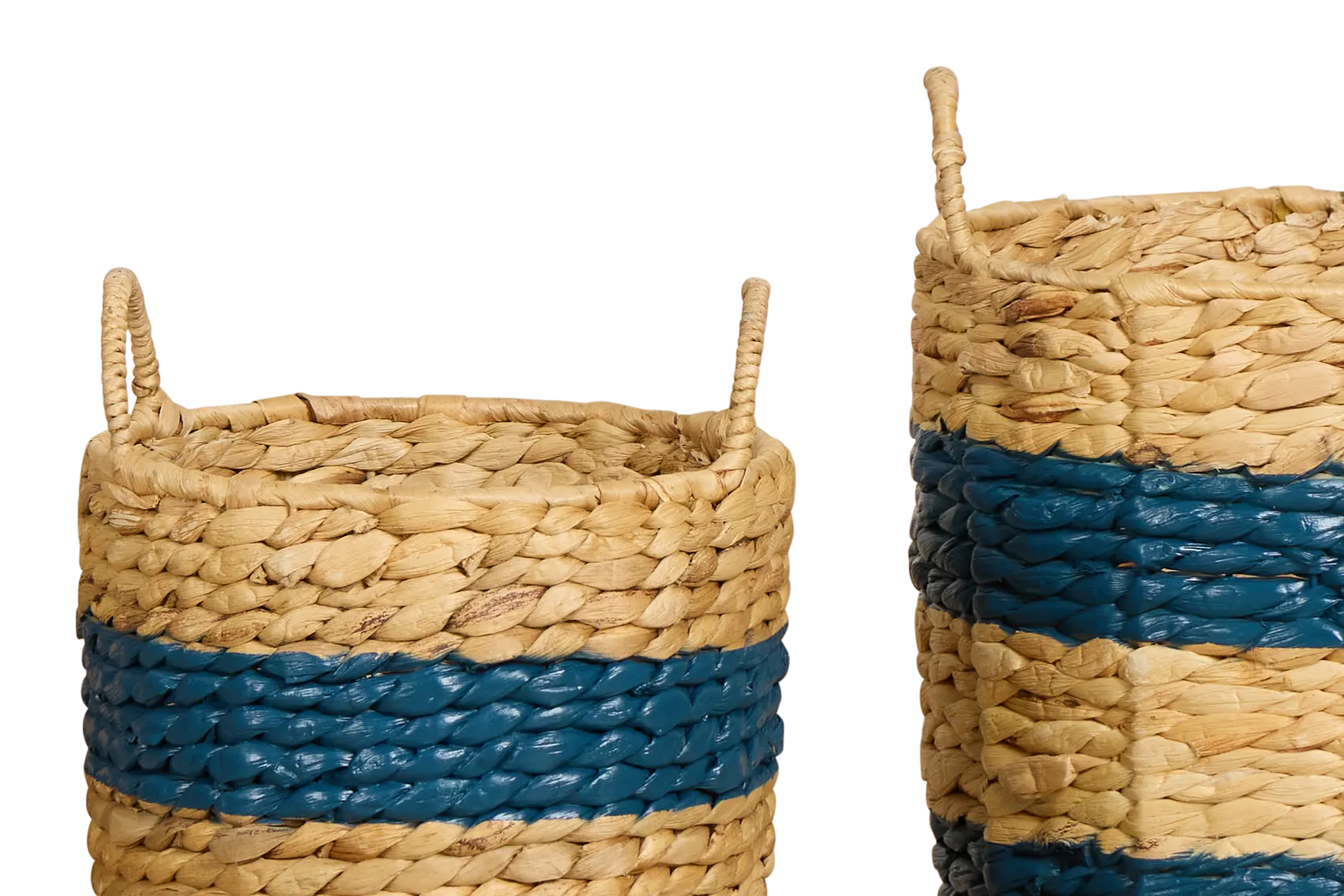 Maddie Set Of 3 Stripe Basket