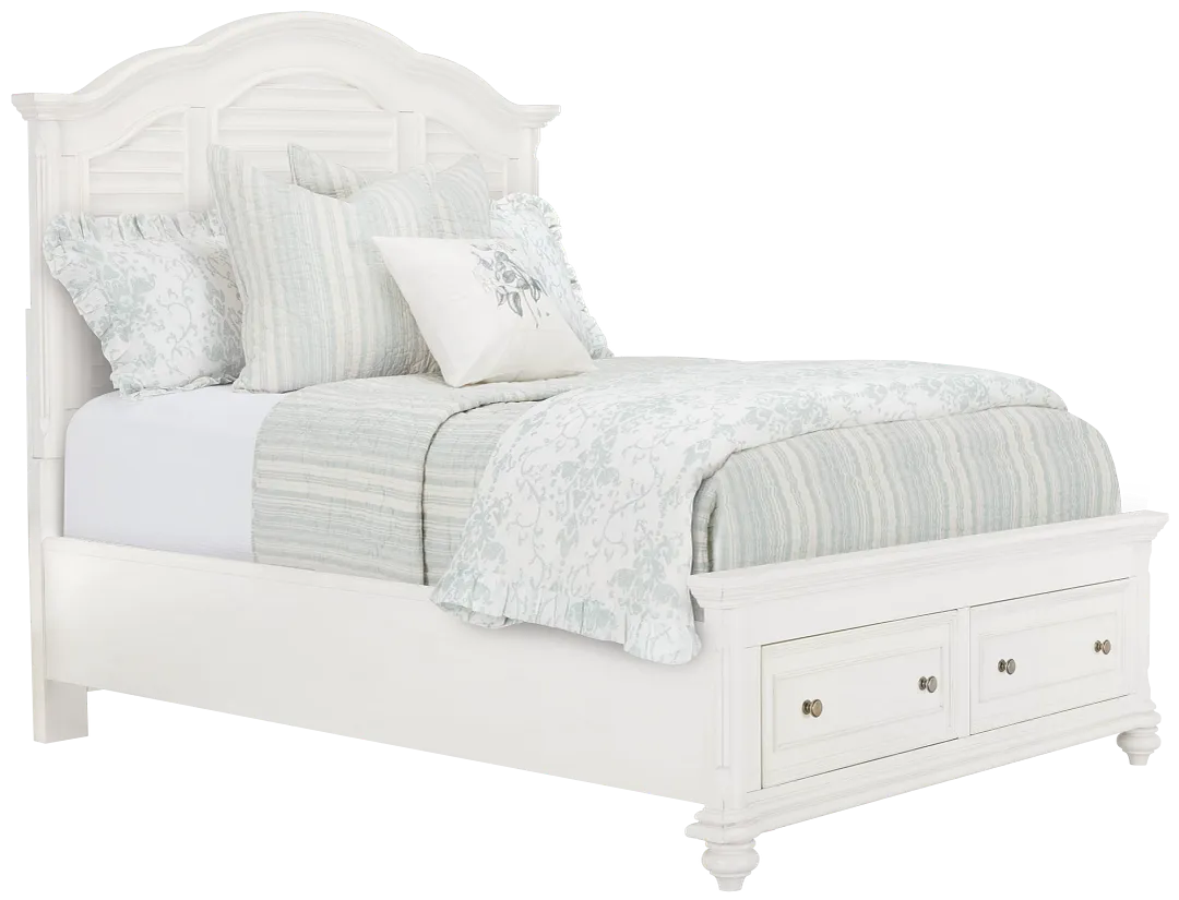 Savannah Ivory Mansion Storage Bed