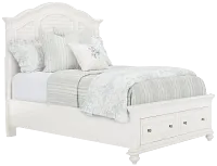 Savannah Ivory Mansion Storage Bed