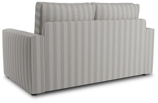 Siesta Sea Lane Light Gray Fabric Loveseat