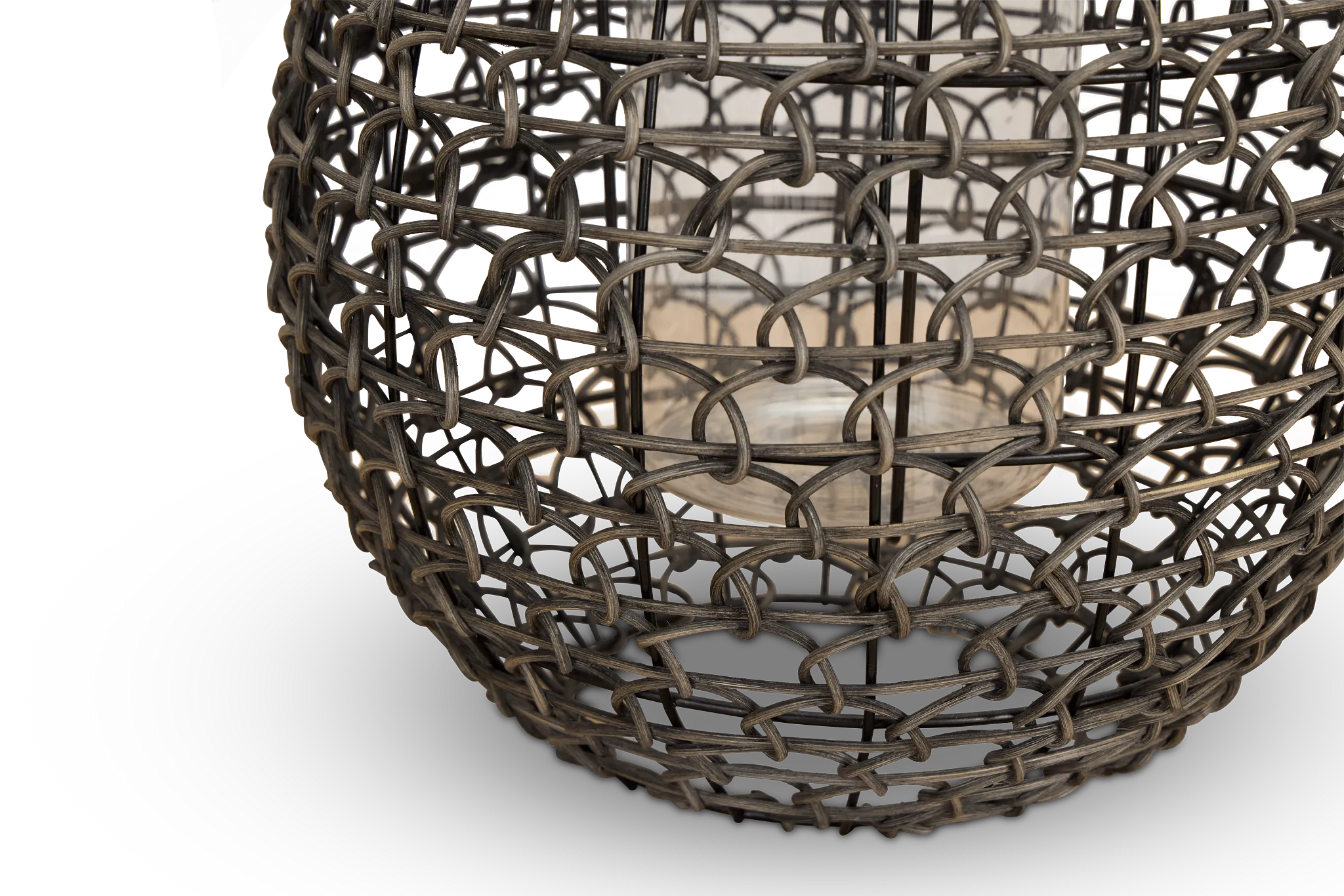 Brady Gray Small Lantern