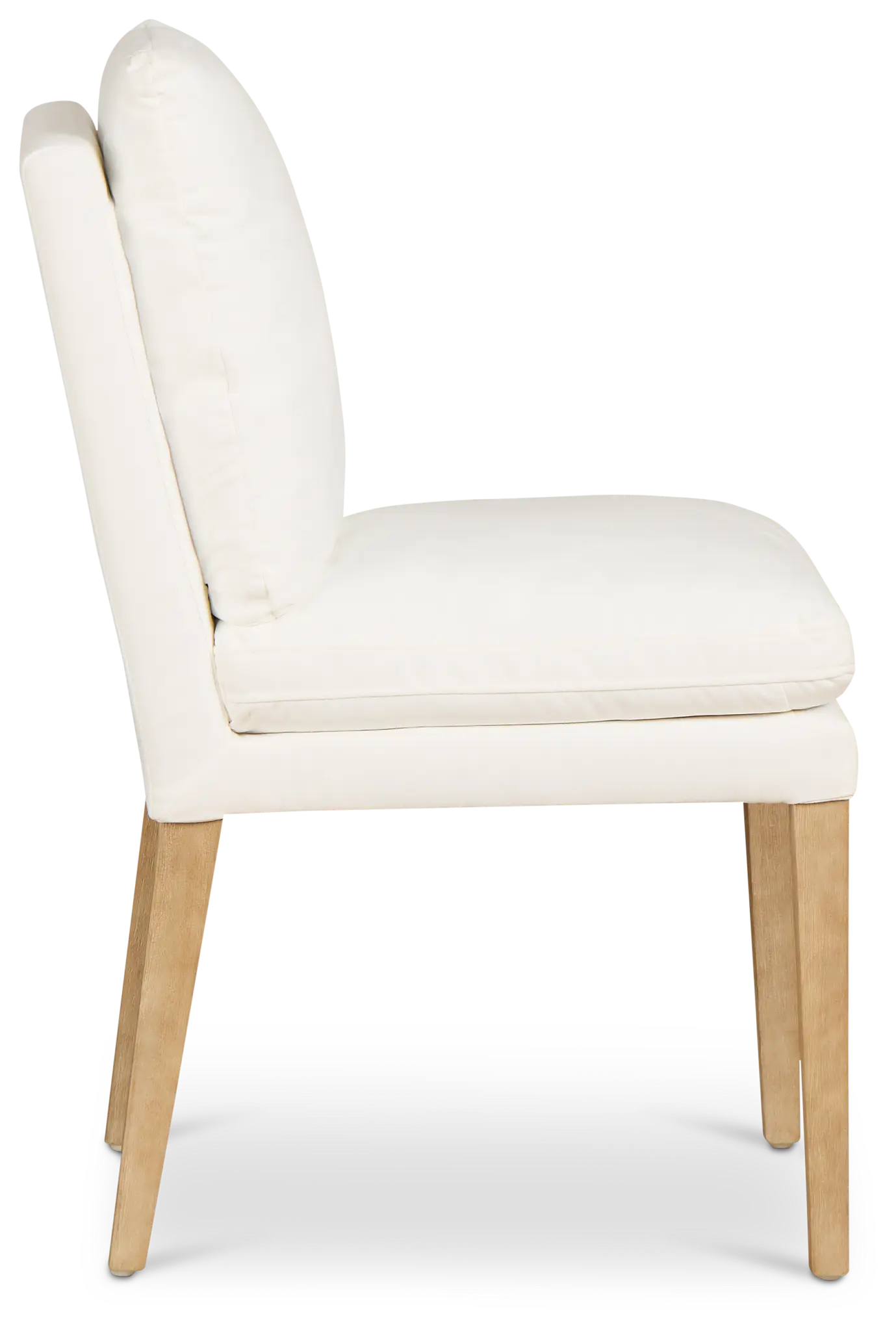 Nixon White Upholstered Side Chair Nixon White Upholstered Side Chair