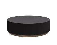Delphi Dark Gray Round Coffee Table