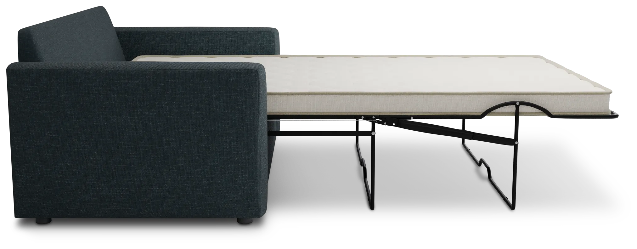 Siesta Elevation Dark Blue Fabric Innerspring Sleeper