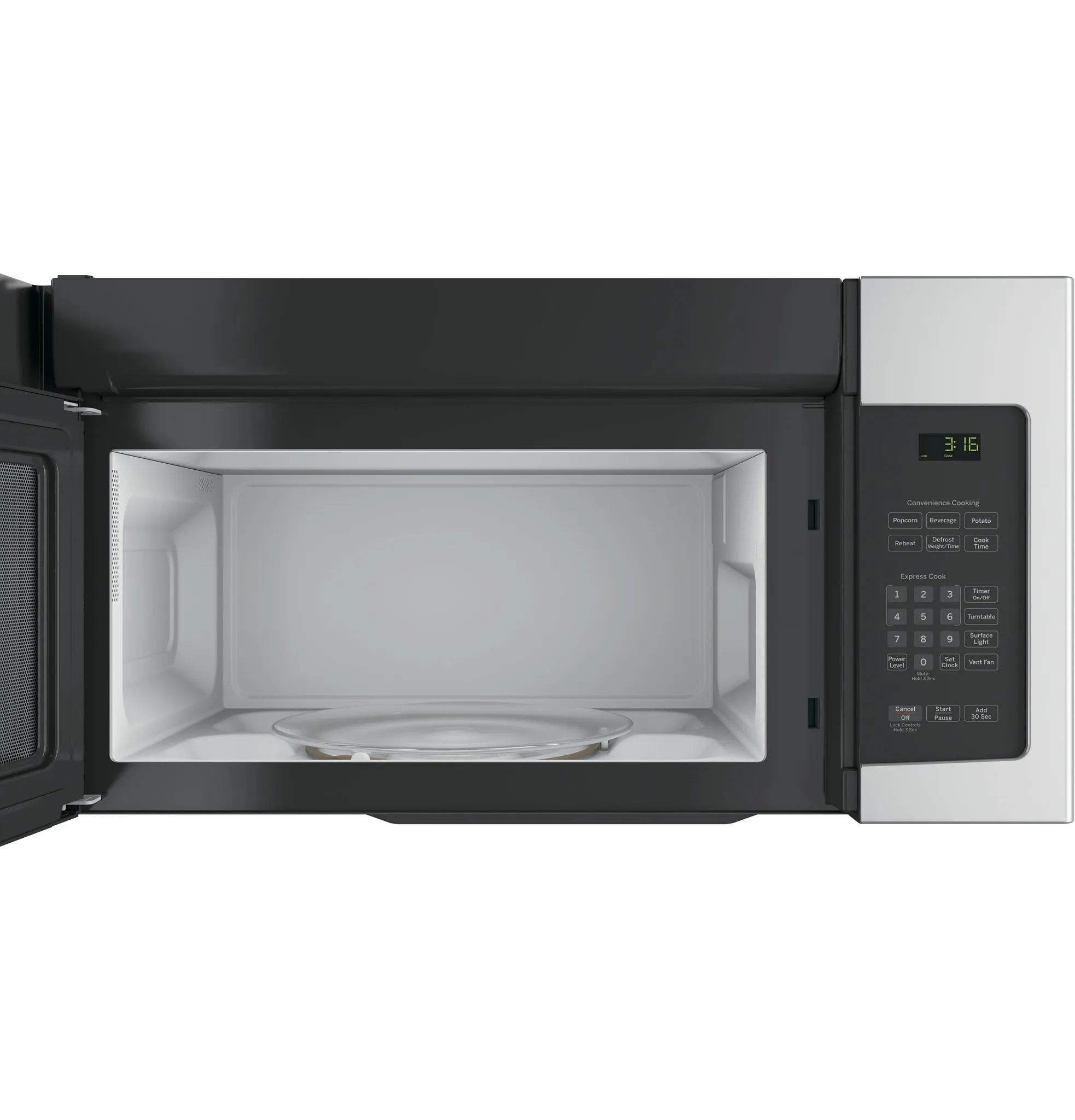 Ge 3162 Series Stainless Steel Over-the-range Microwave
