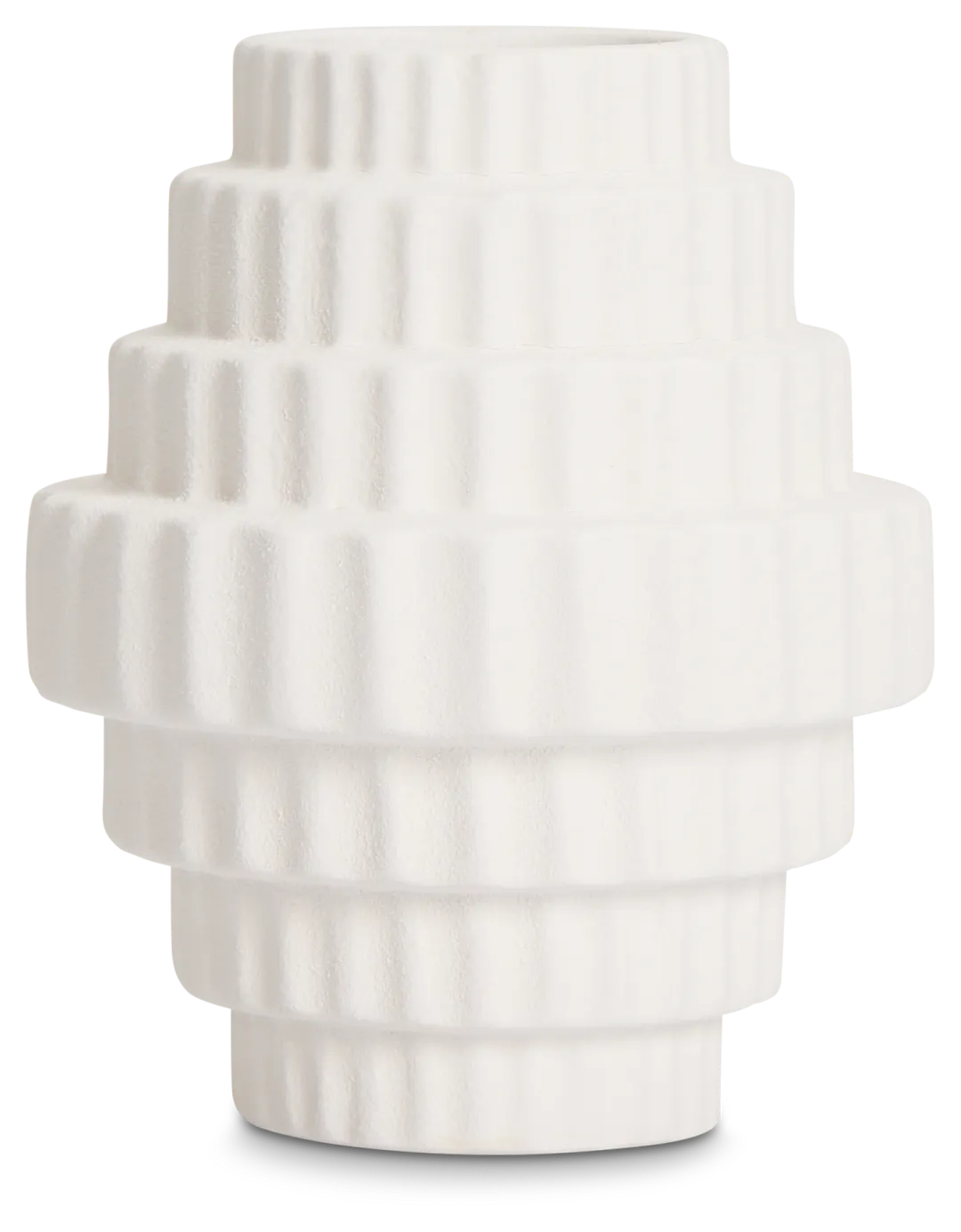 Jaxx White Small Vase