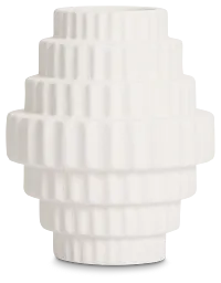 Jaxx White Small Vase