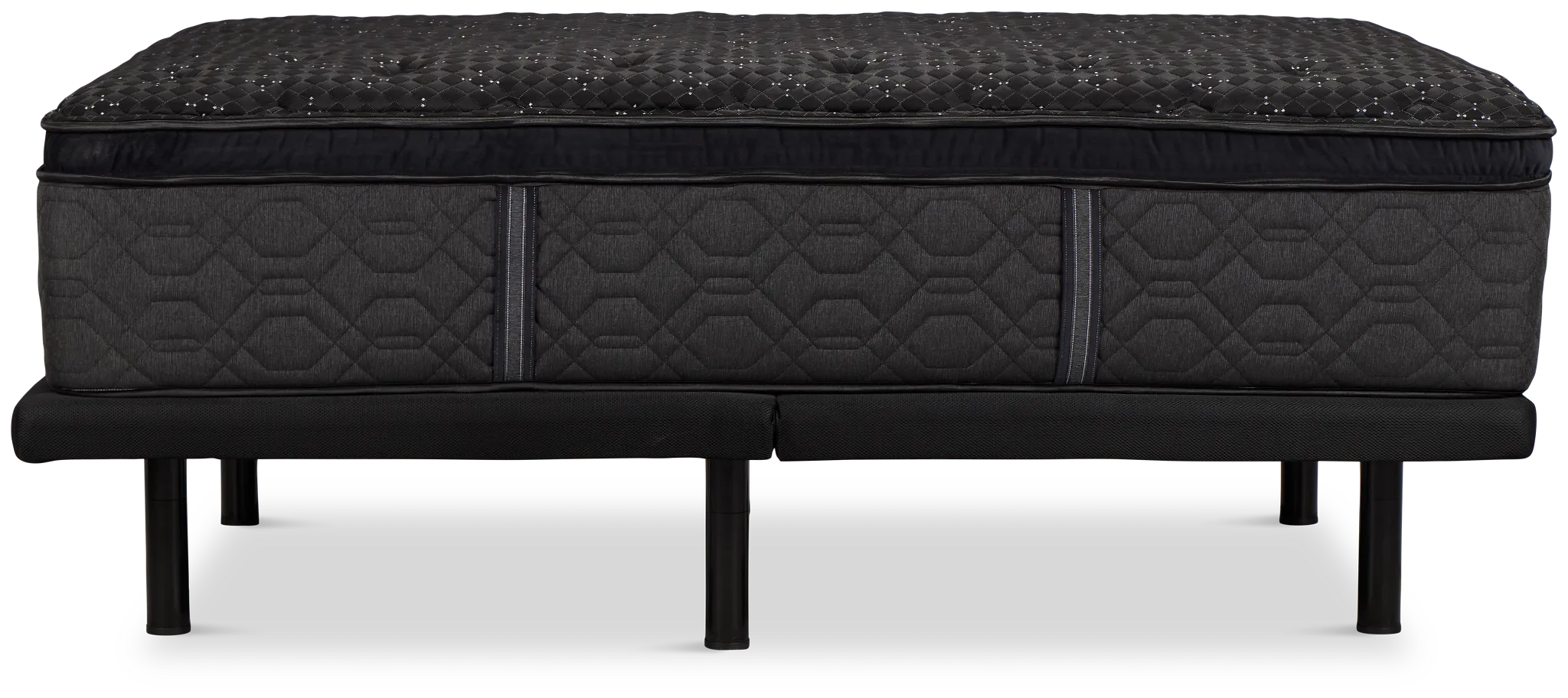 Beautyrest Black Series Three Medium Deluxe Adjustable Mattress Set