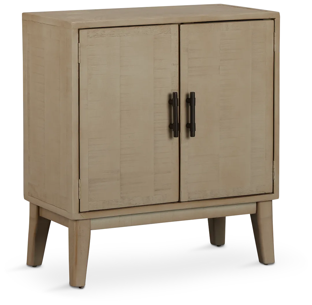 Capulin Gray Two-door Cabinet