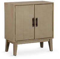 Capulin Gray Two-door Cabinet
