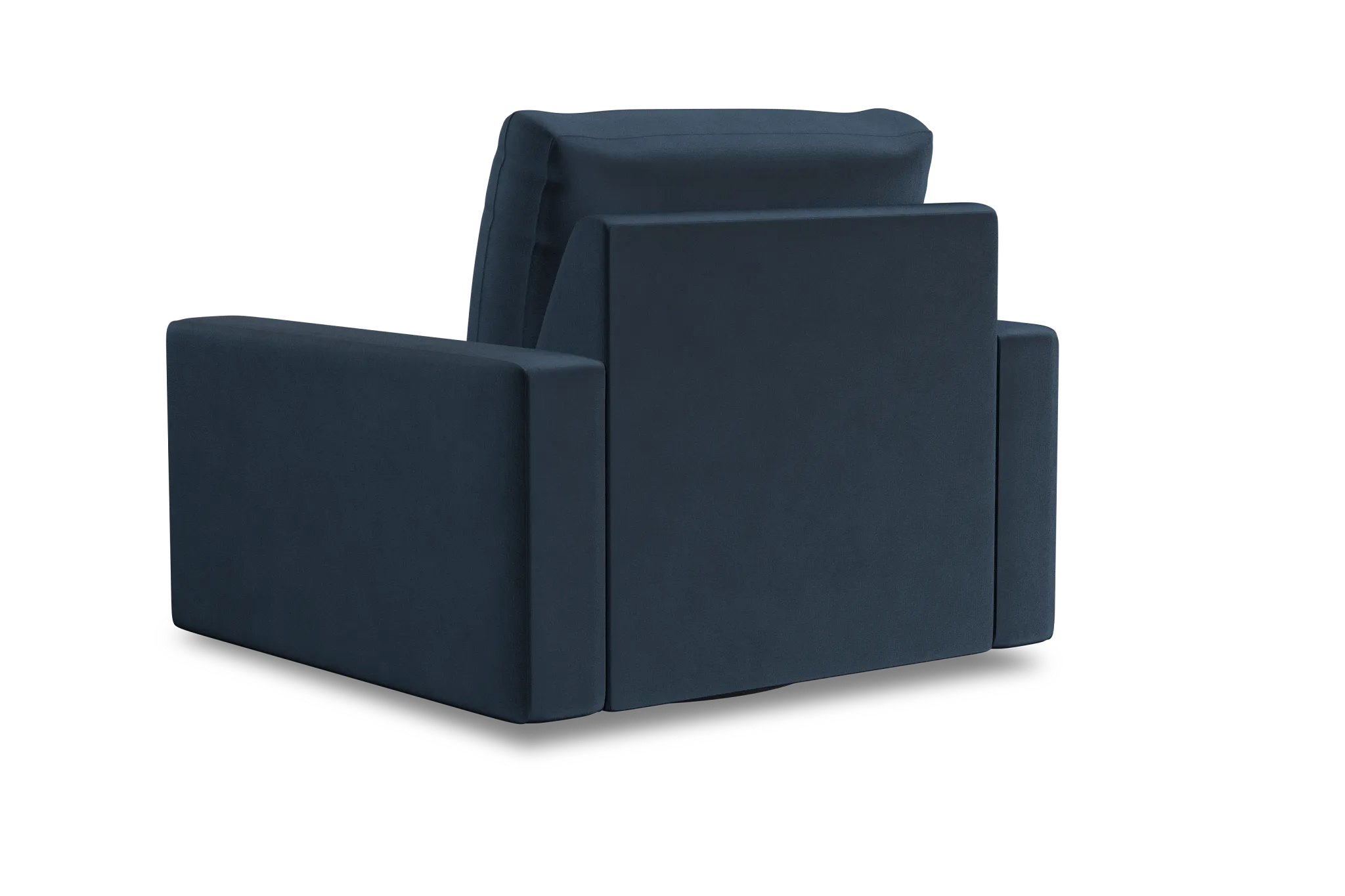 Edgewater Joya Dark Blue Swivel Chair