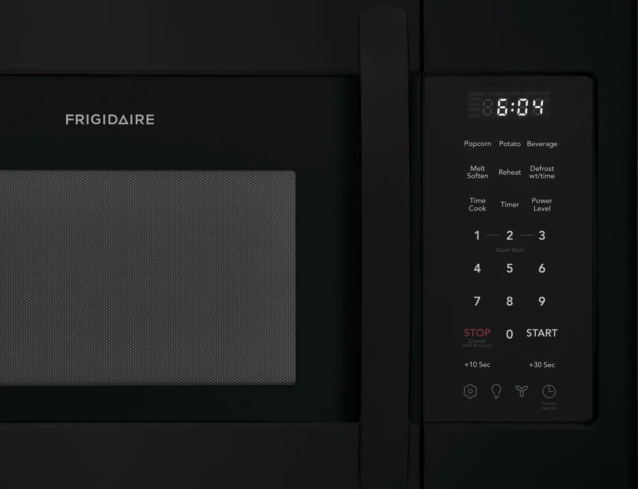 Frigidaire 1846 Series Black Over-the-range Microwave