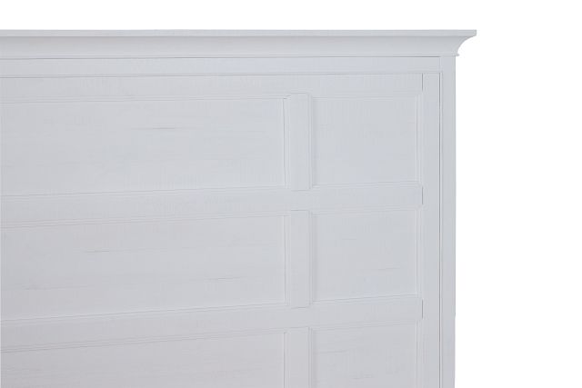 Heron Cove White Panel Bed