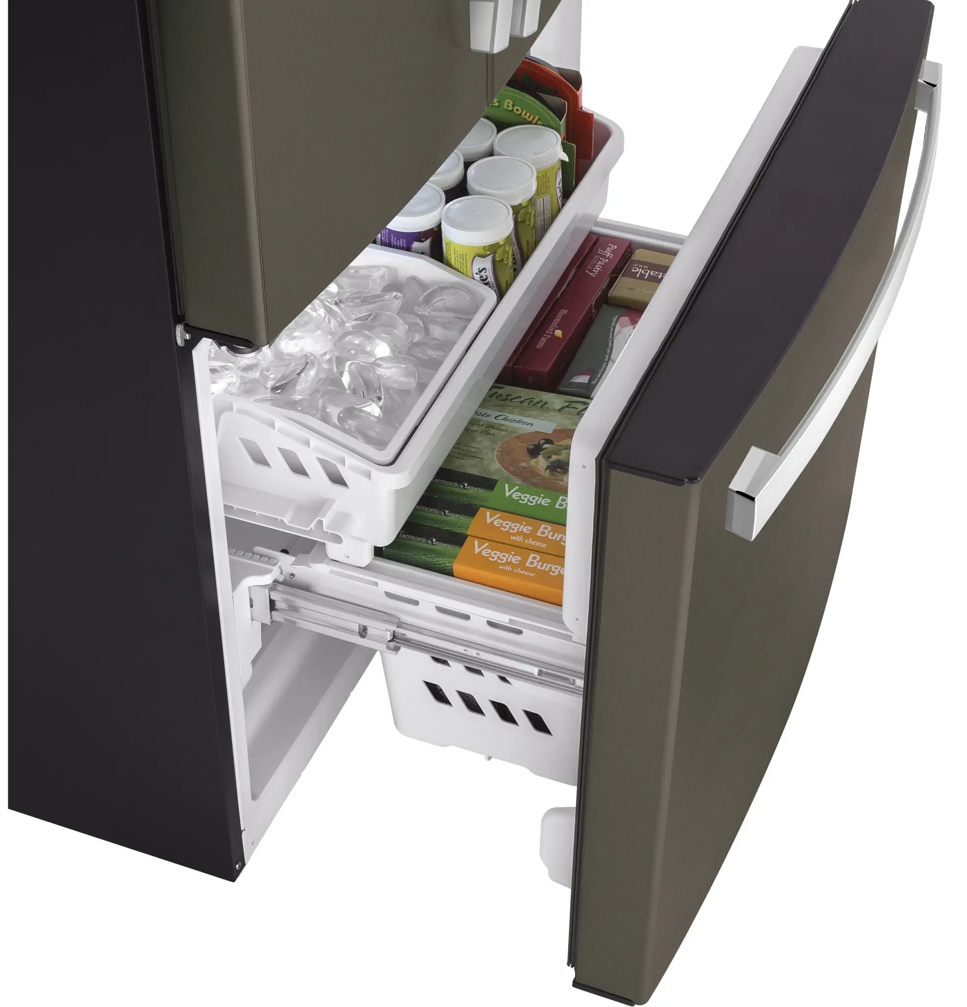 Ge 19 Series Slate Bottom Freezer Refrigerator Ge 19 Series Slate Bottom Freezer Refrigerator