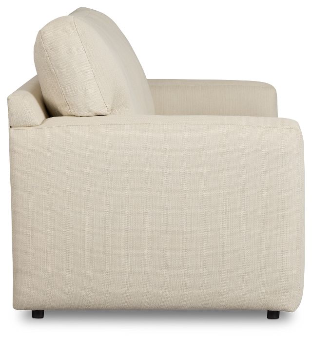 Rhodes Beige Fabric Memory Foam Sleeper