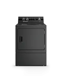 Speed Queen 5004 Series Black Front Load Gas Dryer