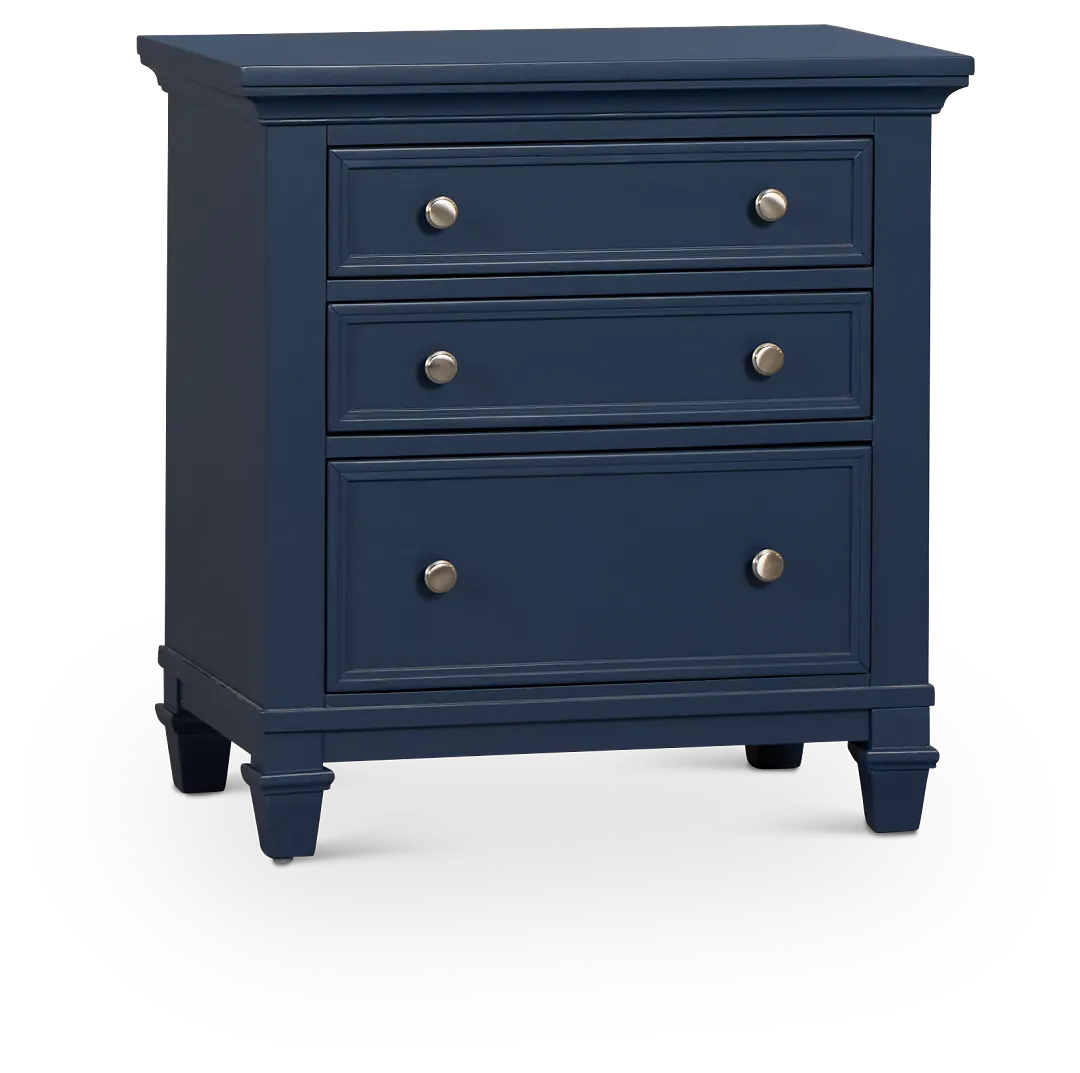 Cape Cod Blue Nightstand