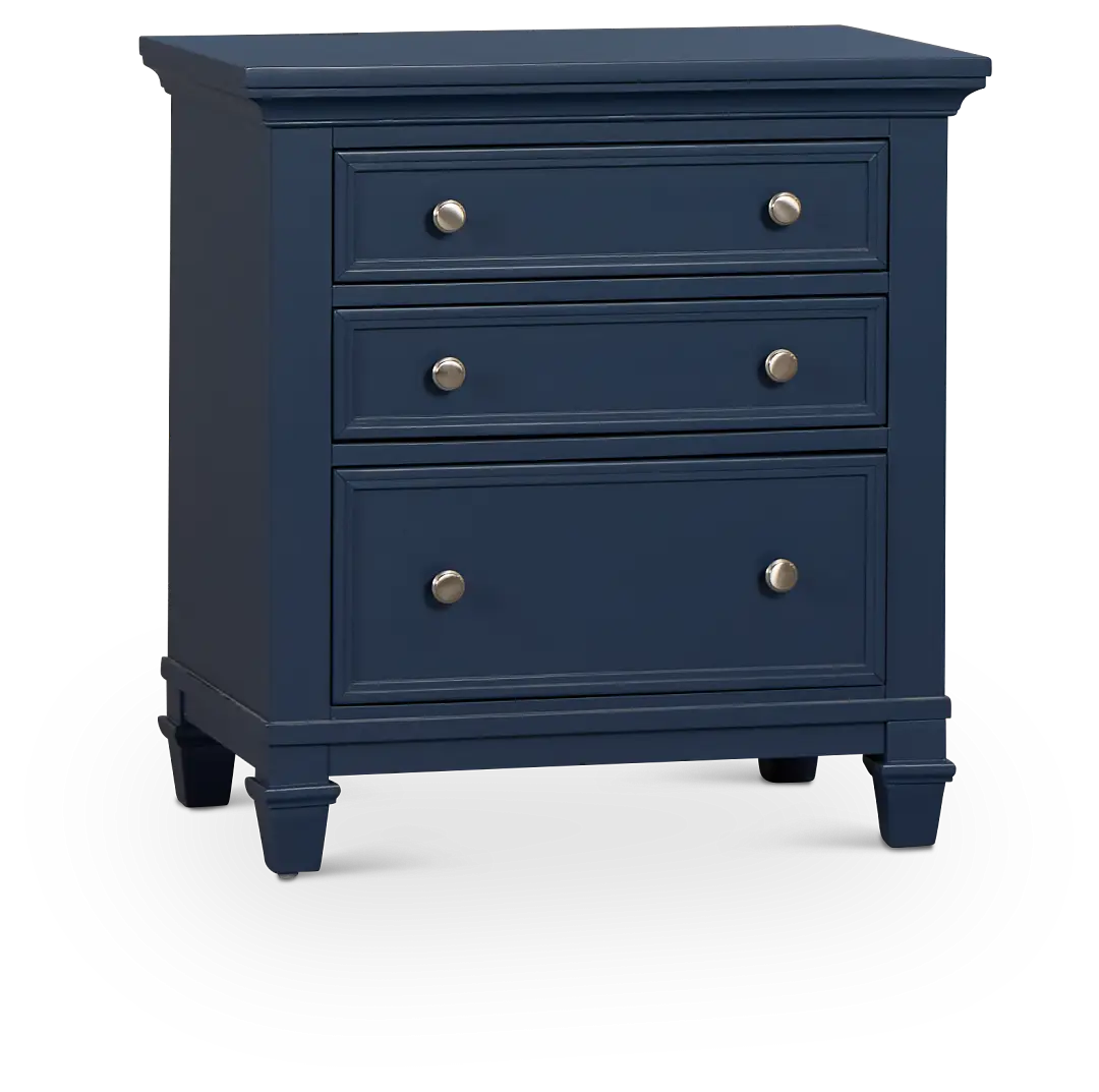 Cape Cod Blue Nightstand Cape Cod Blue Nightstand