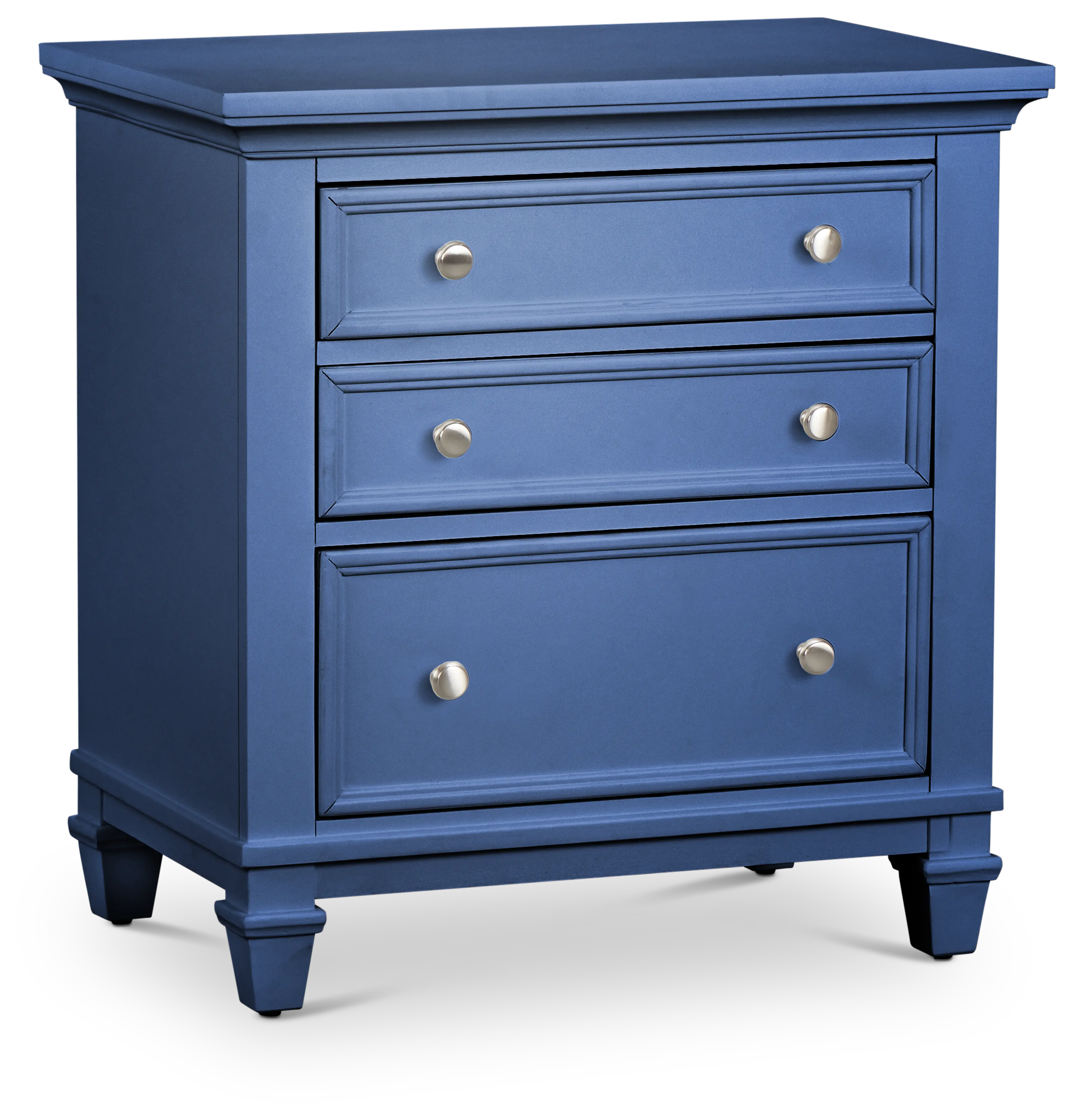 Cape Cod Blue Nightstand Cape Cod Blue Nightstand