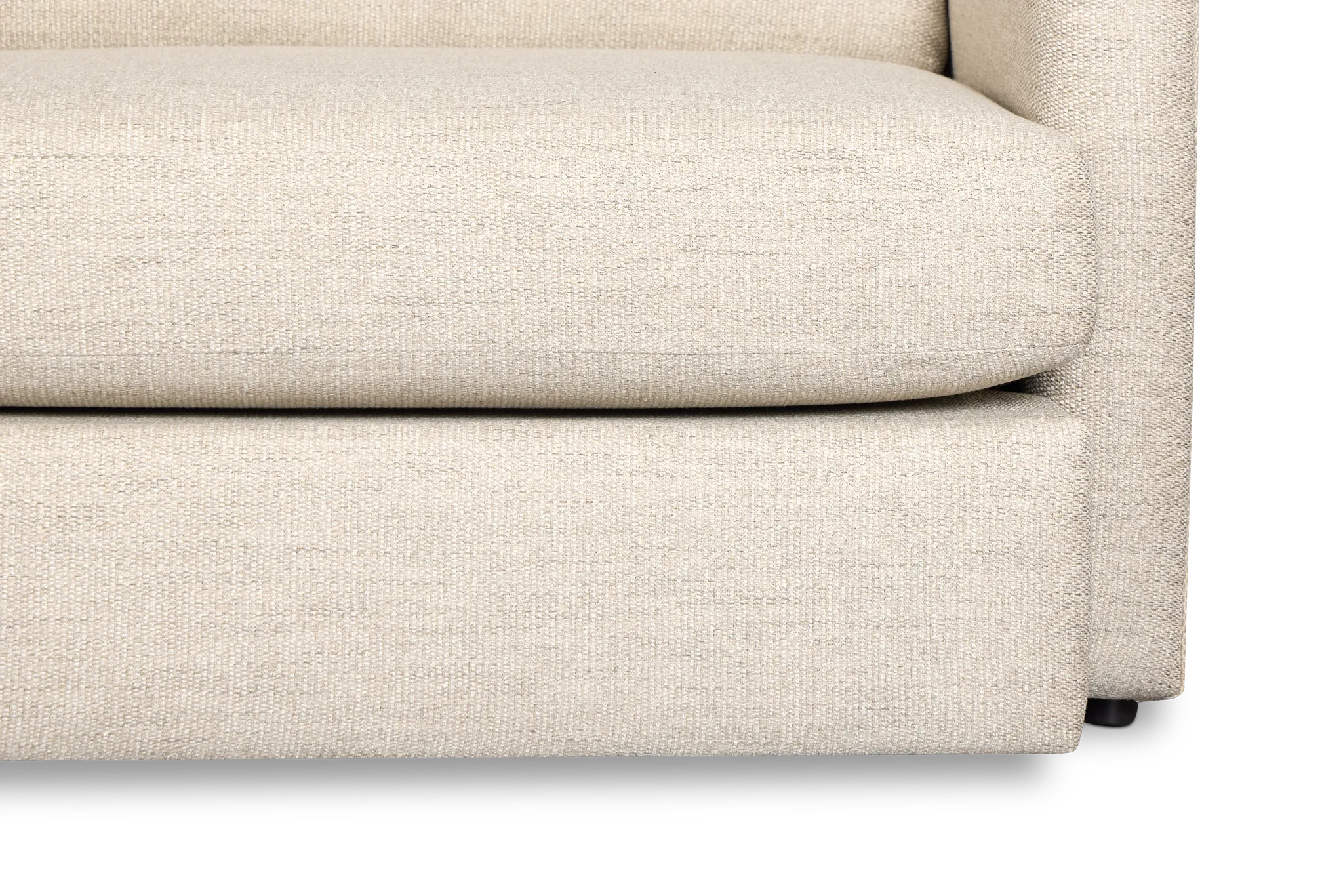 Maxwell Light Gray Fabric Sofa