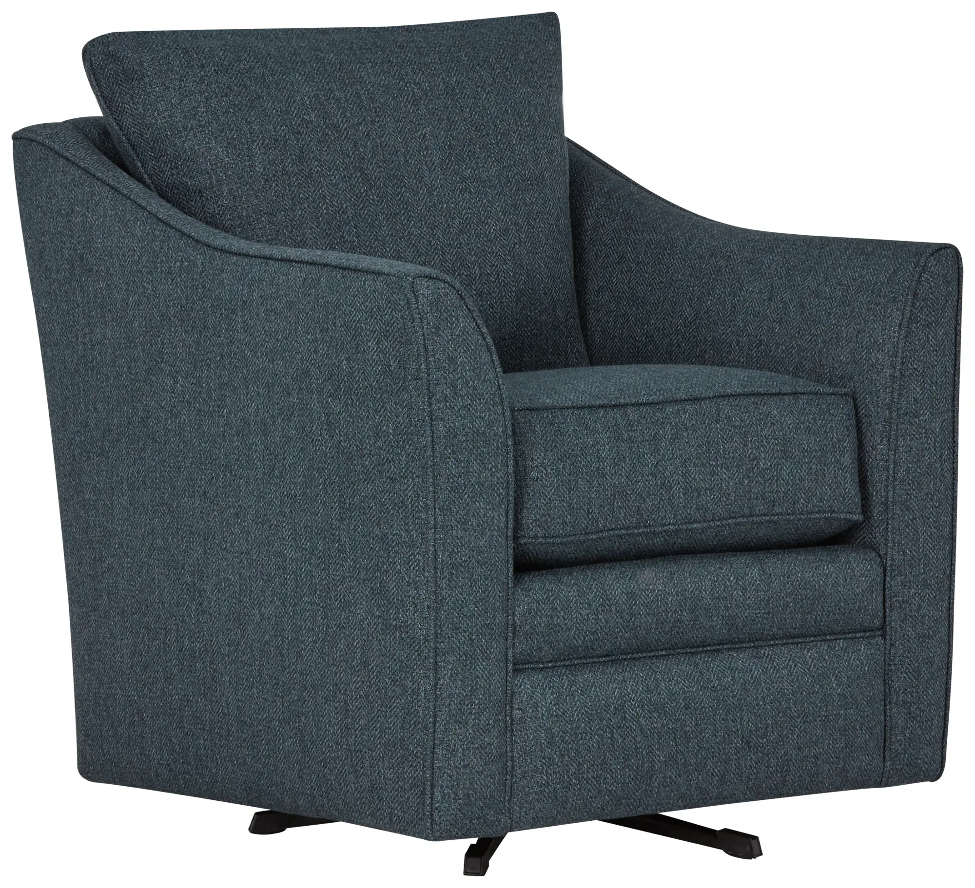 Avery Dark Blue Fabric Swivel Rocking Glider Avery Dark Blue Fabric Swivel Rocking Glider