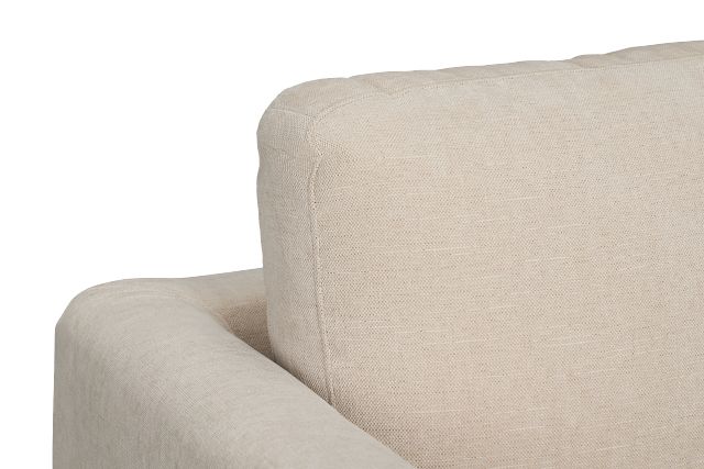 Indie Beige Fabric Small Right Bumper Sectional