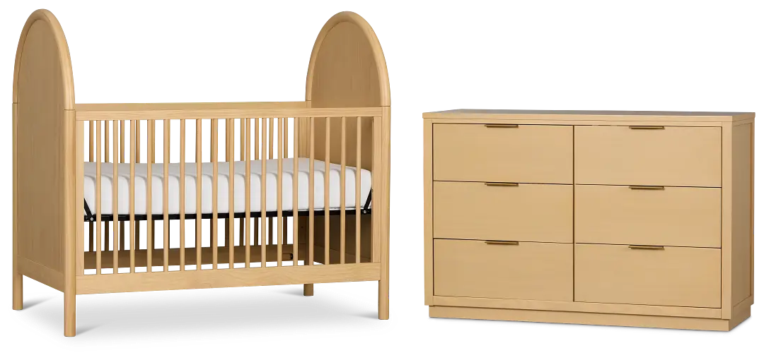 Molly Light Beige Crib Bedroom Molly Light Beige Crib Bedroom
