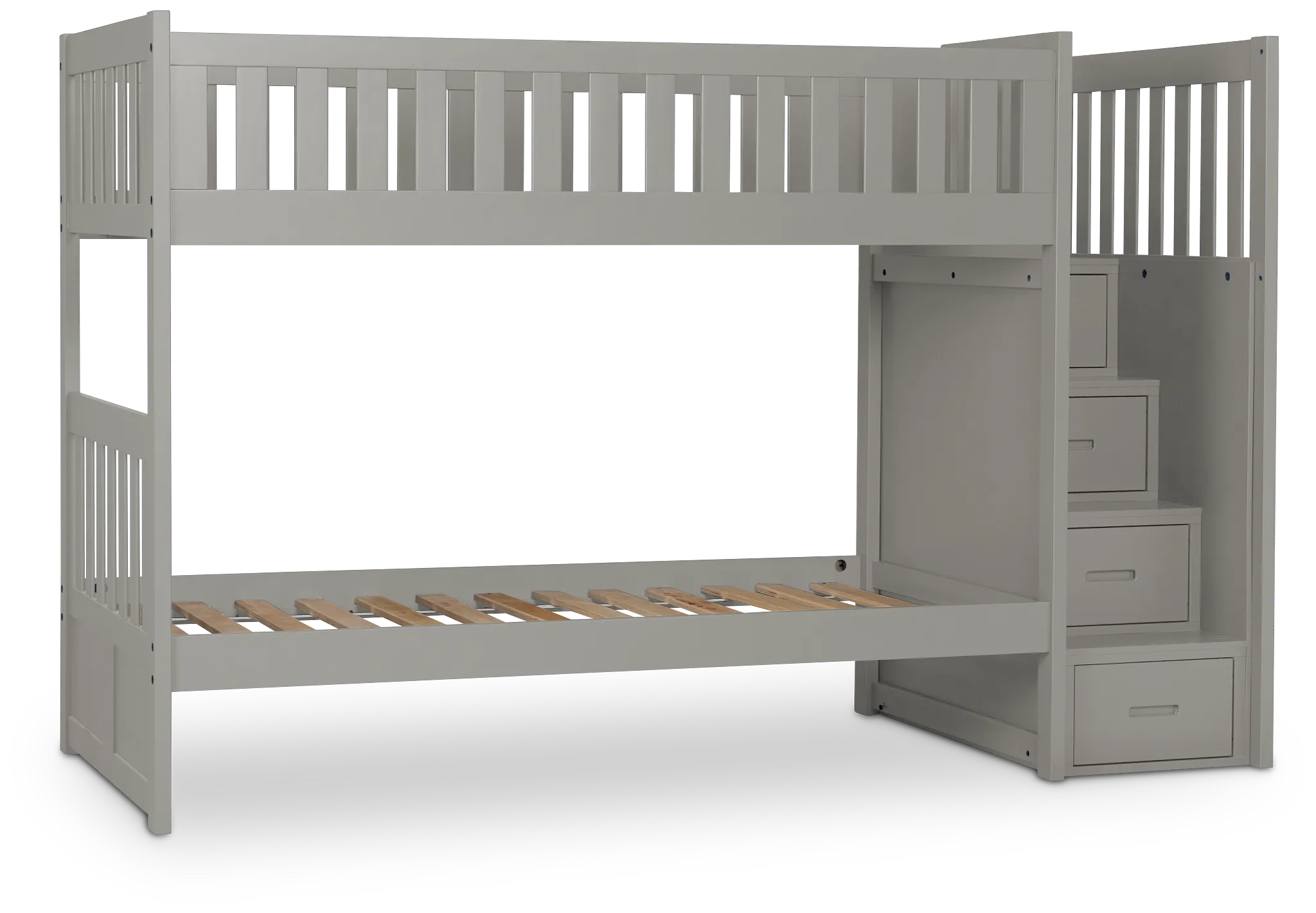 Charleston Gray Step Bunk Bed