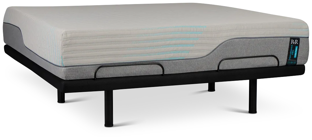 Rest & Renew Performance Pro Firm Deluxe Adjustable Mattress Set