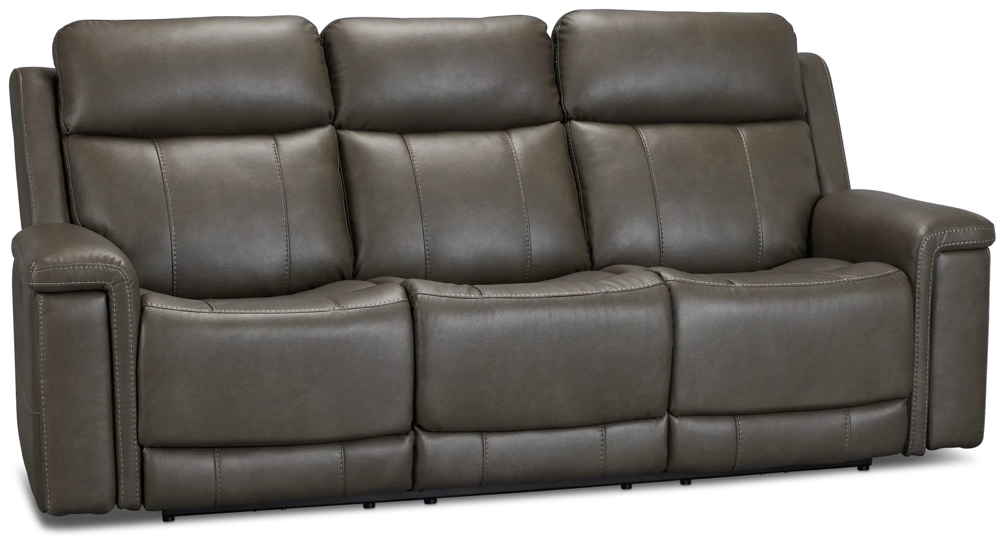 Jayden Gray Micro Power Reclining Sofa