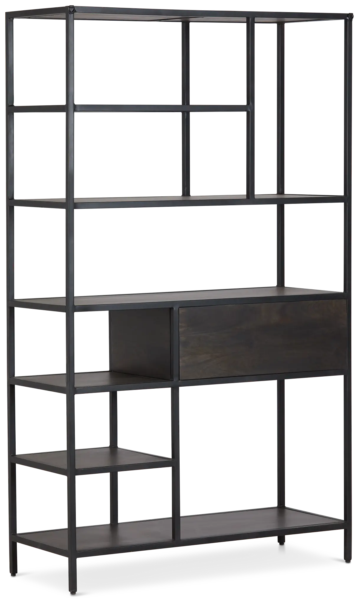 Cleo 1-drawer Metal Bookcase Cleo 1-drawer Metal Bookcase